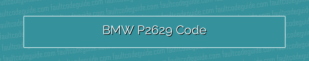 bmw p2629 code