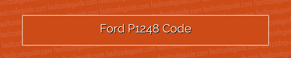 ford p1248 code