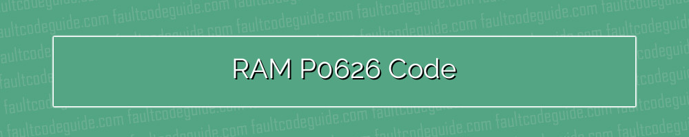 ram p0626 code