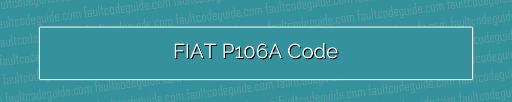 fiat p106a code