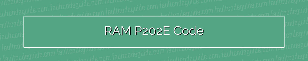 ram p202e code