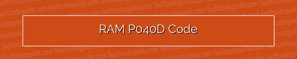 ram p040d code