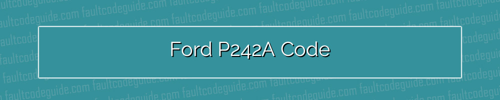 ford p242a code