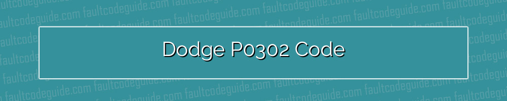 dodge p0302 code