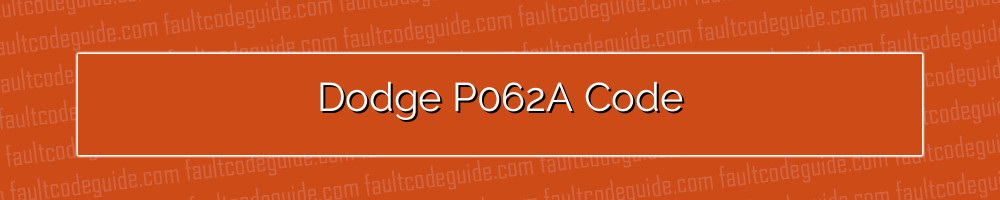 dodge p062a code