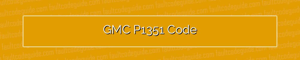 gmc p1351 code