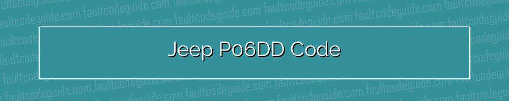 jeep p06dd code