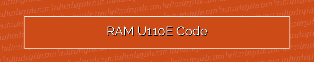 ram u110e code